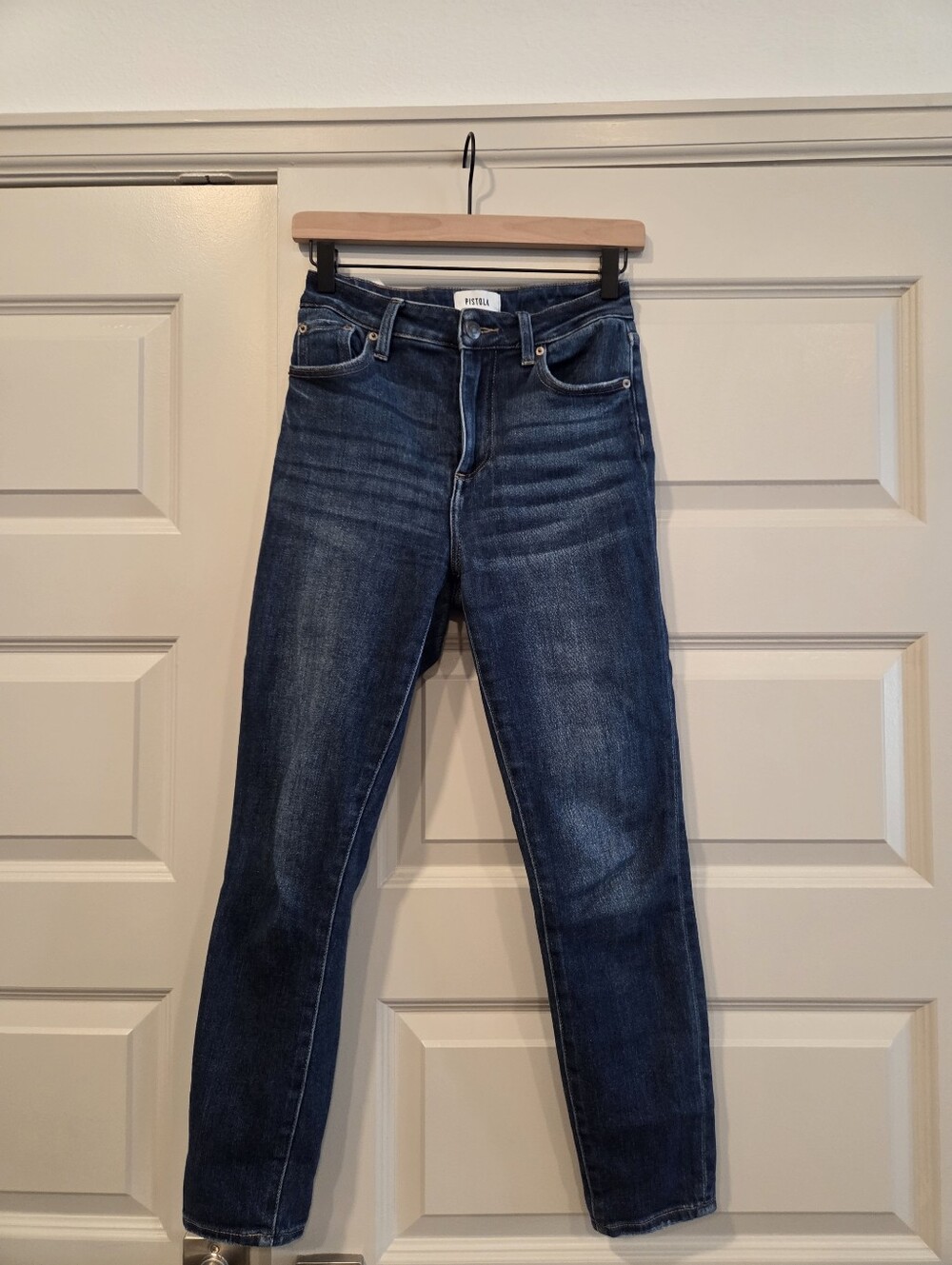 Pistola Lennon High-Rise Dark Blue Women's Jeans